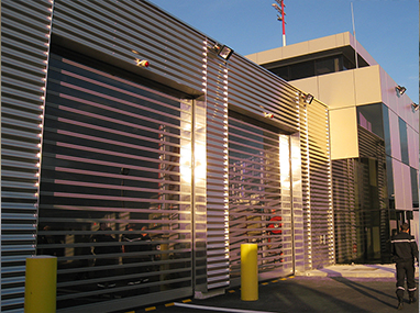 Fire stations with Efaflex doors