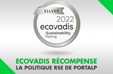 Portalp obtient la médaille d’argent EcoVadis