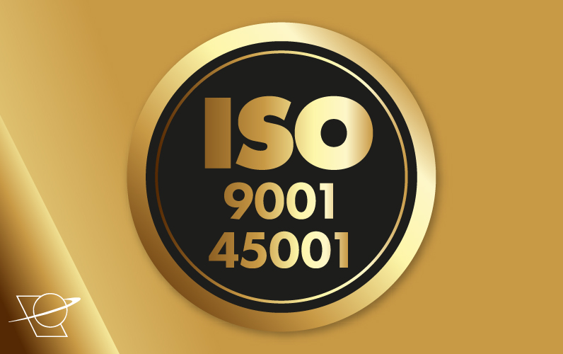 Portalp updated ISO 9001 and 45001 certifs