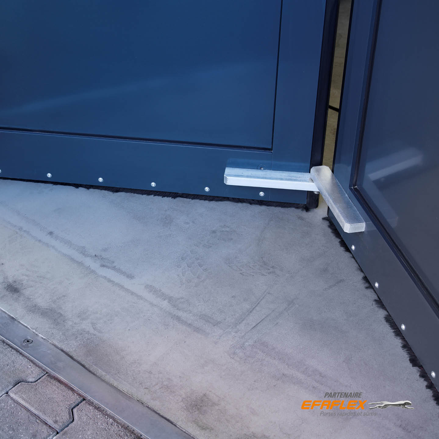 portalp porte pliante accordeon EFAFLEX, mécanisme